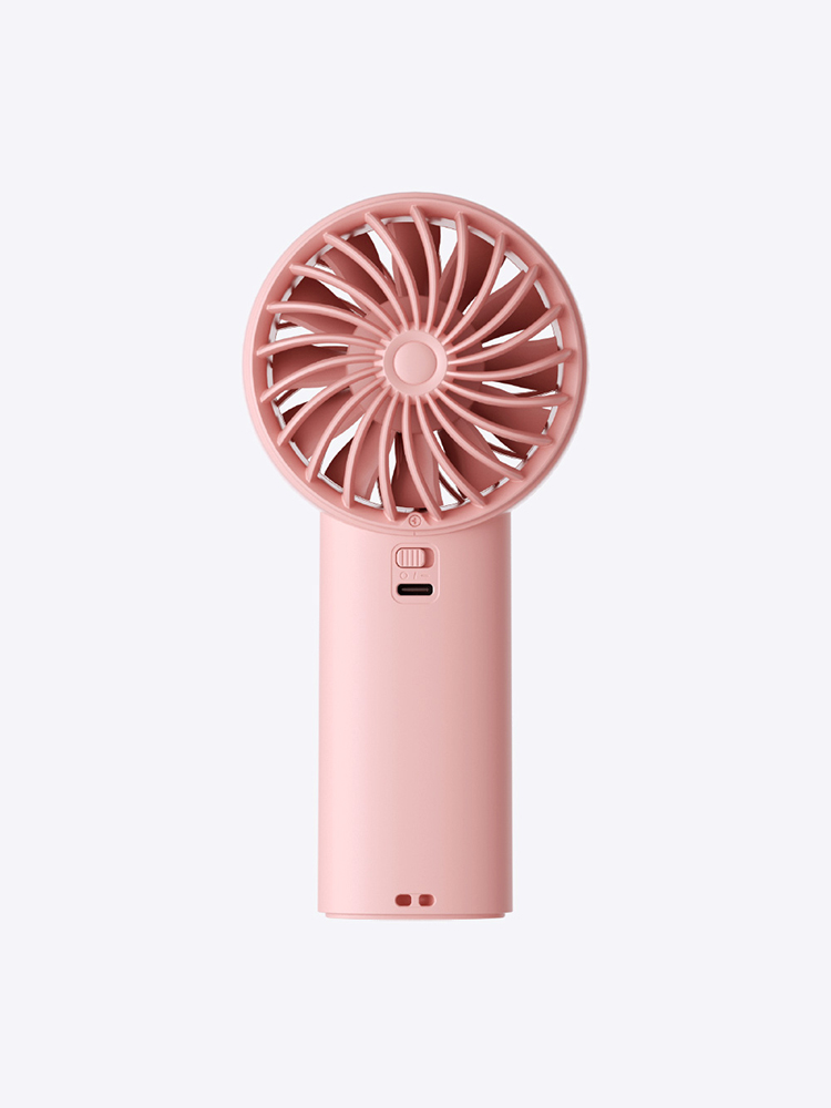 5000mAh 휴대용 손 선풍기 소형 무선 미니 선풍기 손풍기 LIFE4 파스텔핑크 이미지 6