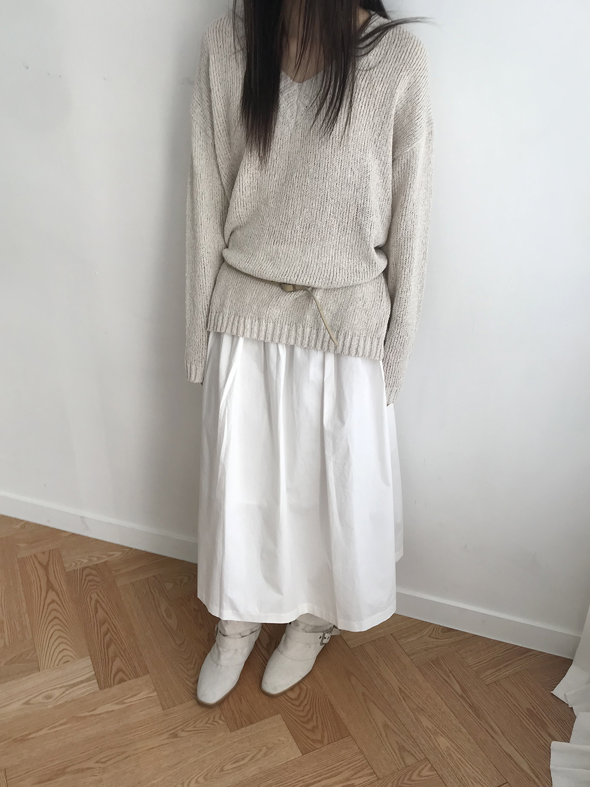 [미엔느] noi skirt / 노이 스커트 (2col) 상세 이미지 18