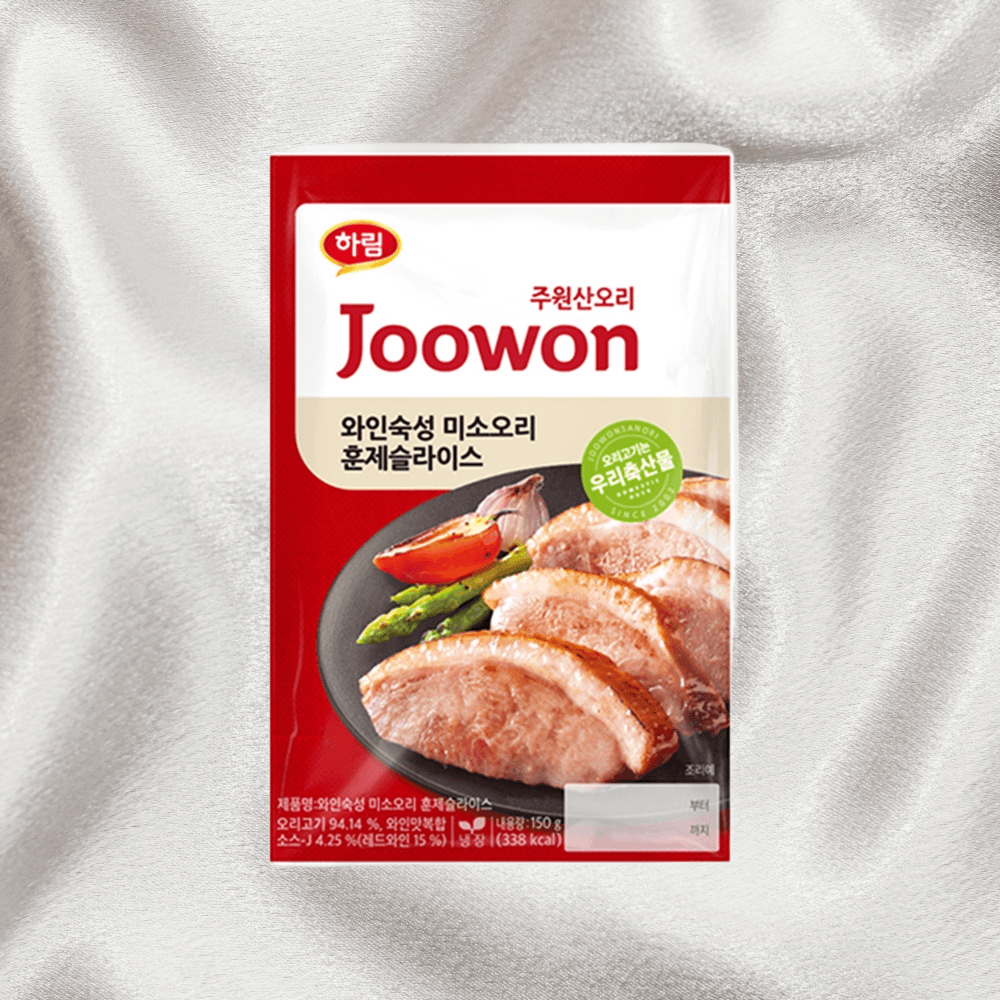 하림오리훈제 주원산오리 와인숙성 미소 오리 훈제 부담없는 50g 3개 : 오더퀄리티