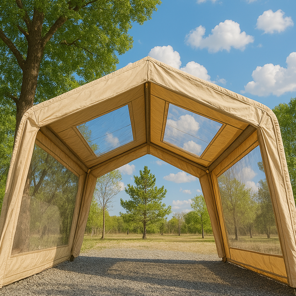 센트팜 하모니 에어쉘터 에어텐트 면텐트 10.0