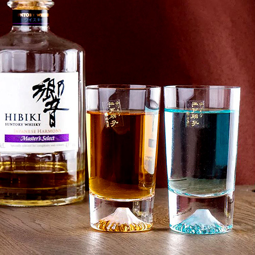 [타지마글라스 코리아] 일본 후지산 위스키 하이볼 칵테일잔 노징 미즈와리잔