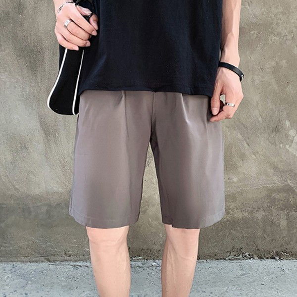 여름밴딩 팬츠 남성 반바지 5부 캐주얼 INSUM 08 카고 패션 남자 허리밴딩 - 상품 이미지