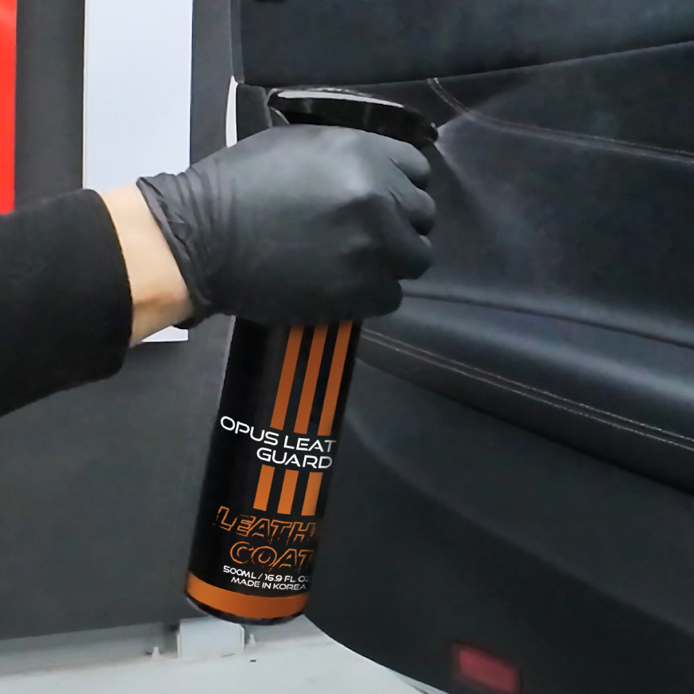 오푸스레더가드 가죽코팅제 시트 오염방지 무광택제 500ml - 상세 이미지 3