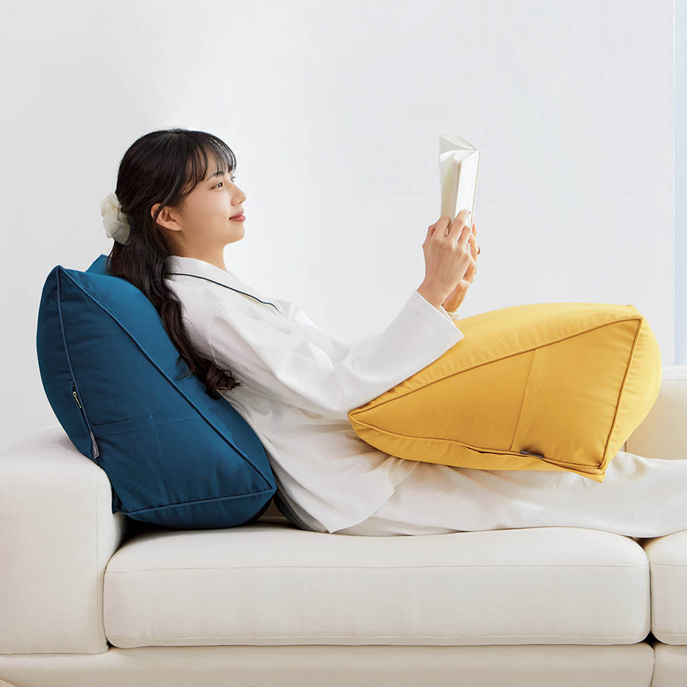 팜데코 침대 등받이쿠션 삼각 쇼파 일반형