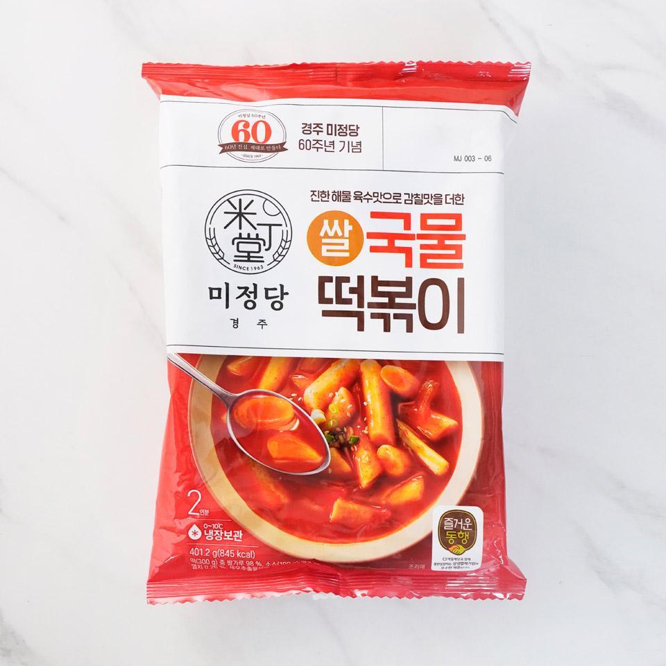 메가마트 CJ 미정당 쌀국물떡볶이(6인분) 401.2gx3팩 - 상품 이미지
