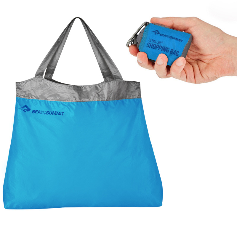 씨투써밋 울트라실 쇼핑 백 30L 캠핑 장바구니 블루아톨