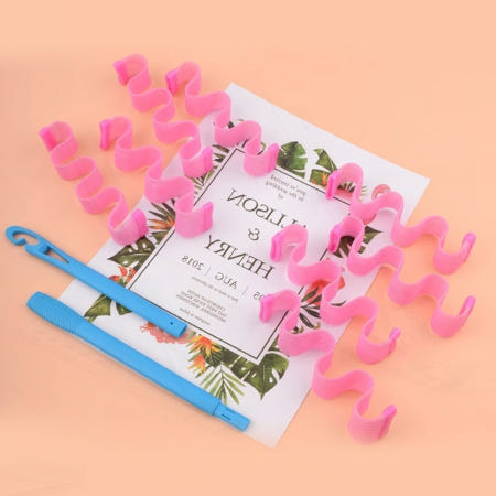 물결 롤 고데기 머리 스타일링 헤어 컬 웨이브 홈 미용