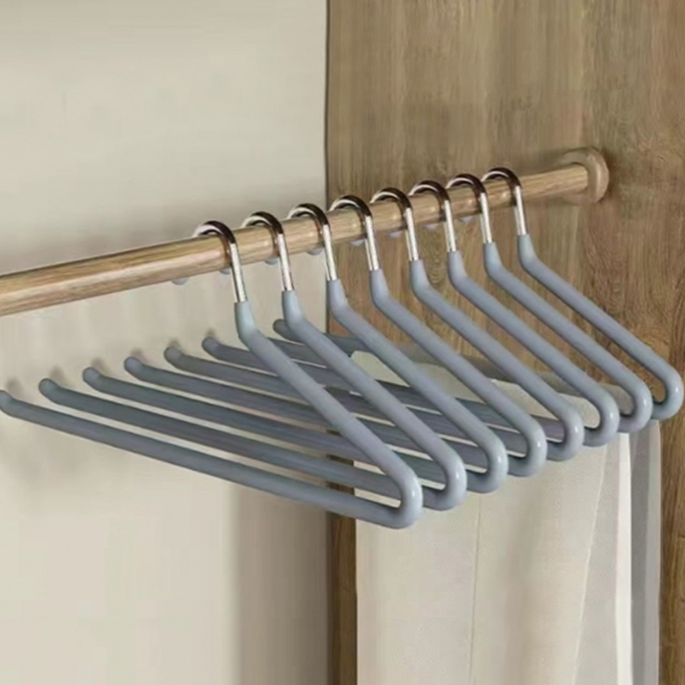 사이드오픈형 논슬립 바지걸이 자국없는 치마 옷걸이 10p세트