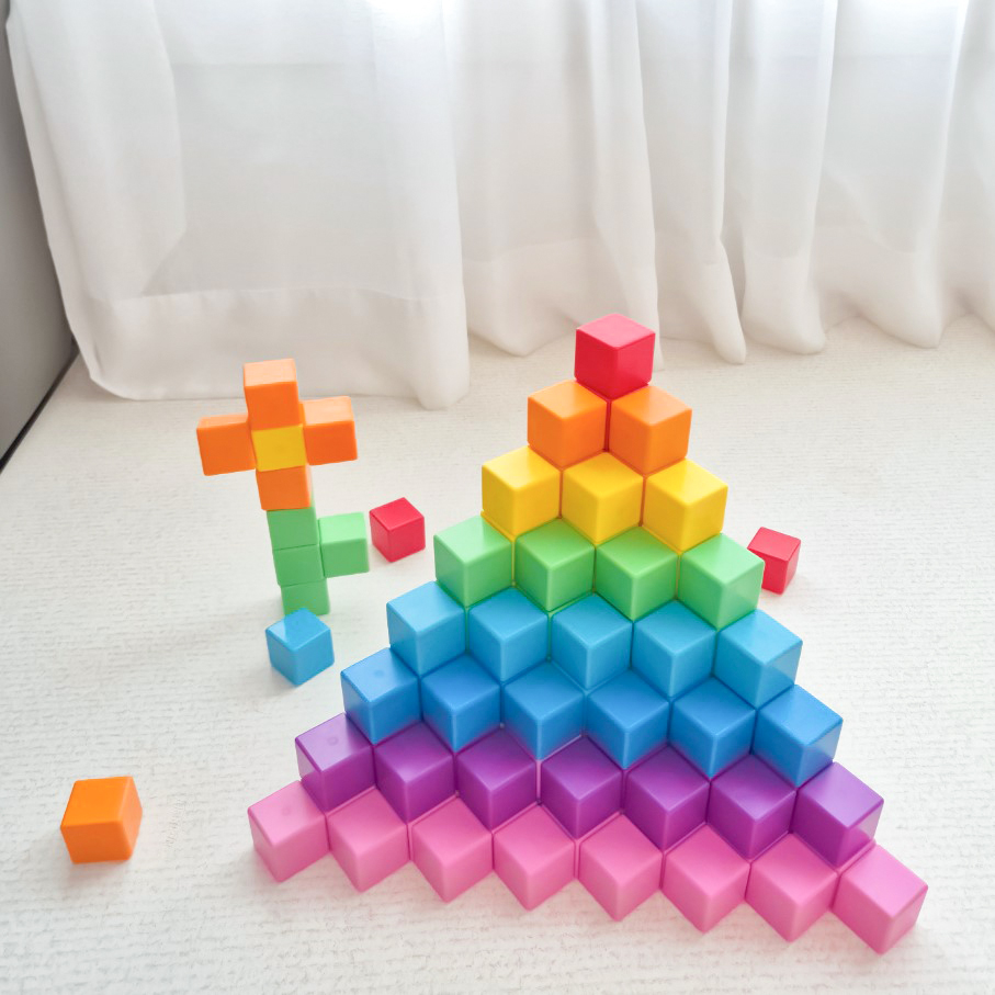 [홍현희 Pick] 벨베이비 자석 블럭 블록 매직 큐브 자석교구 유아 네모 블럭