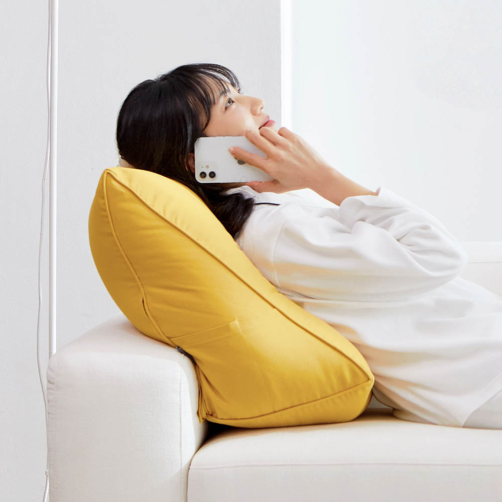 팜데코 침대 등받이쿠션 삼각 쇼파 일반형