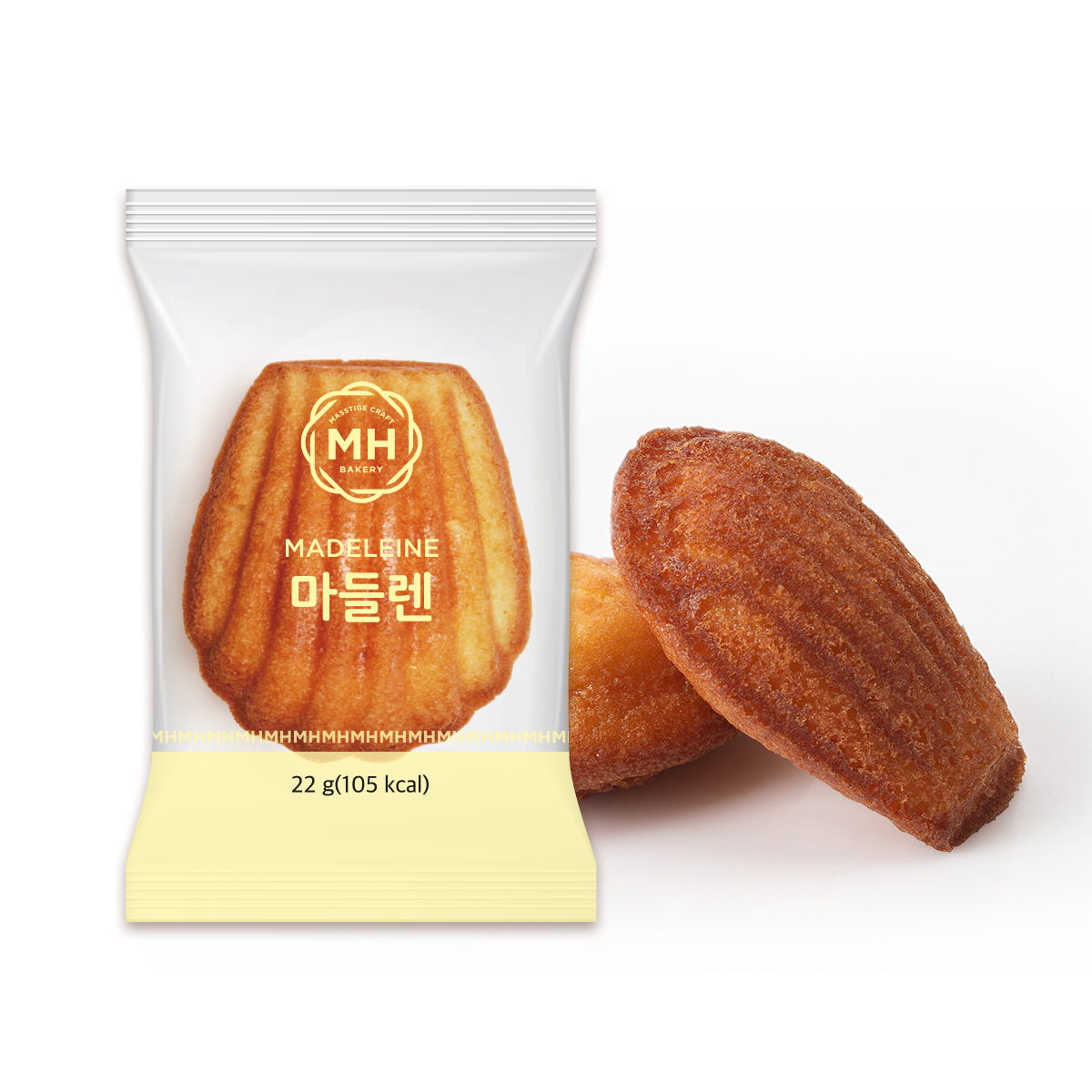 밀크앤허니 마들렌 22g 20개입 휘낭시에 - 상품 이미지