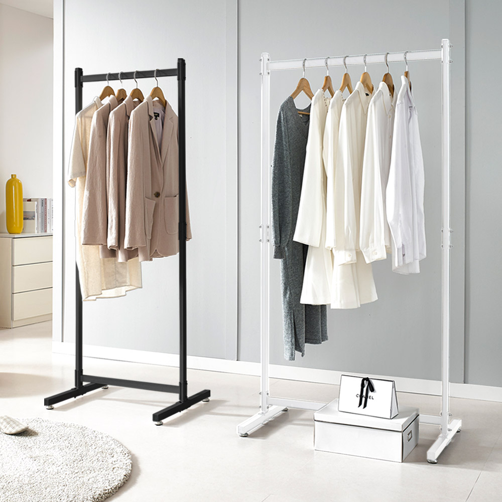 철제 1단 행거 스탠드 옷걸이 드레스룸 원룸 옷가게 옷장 400