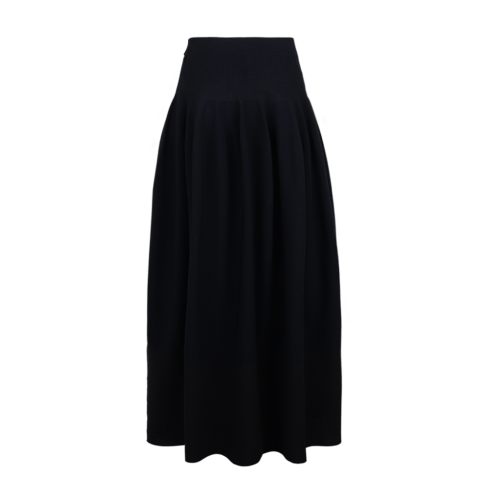 [25SS CFCL] 씨에프씨엘 여성 리뷰레트 스커트 CF009KG066 BLACK - 상세 이미지 2