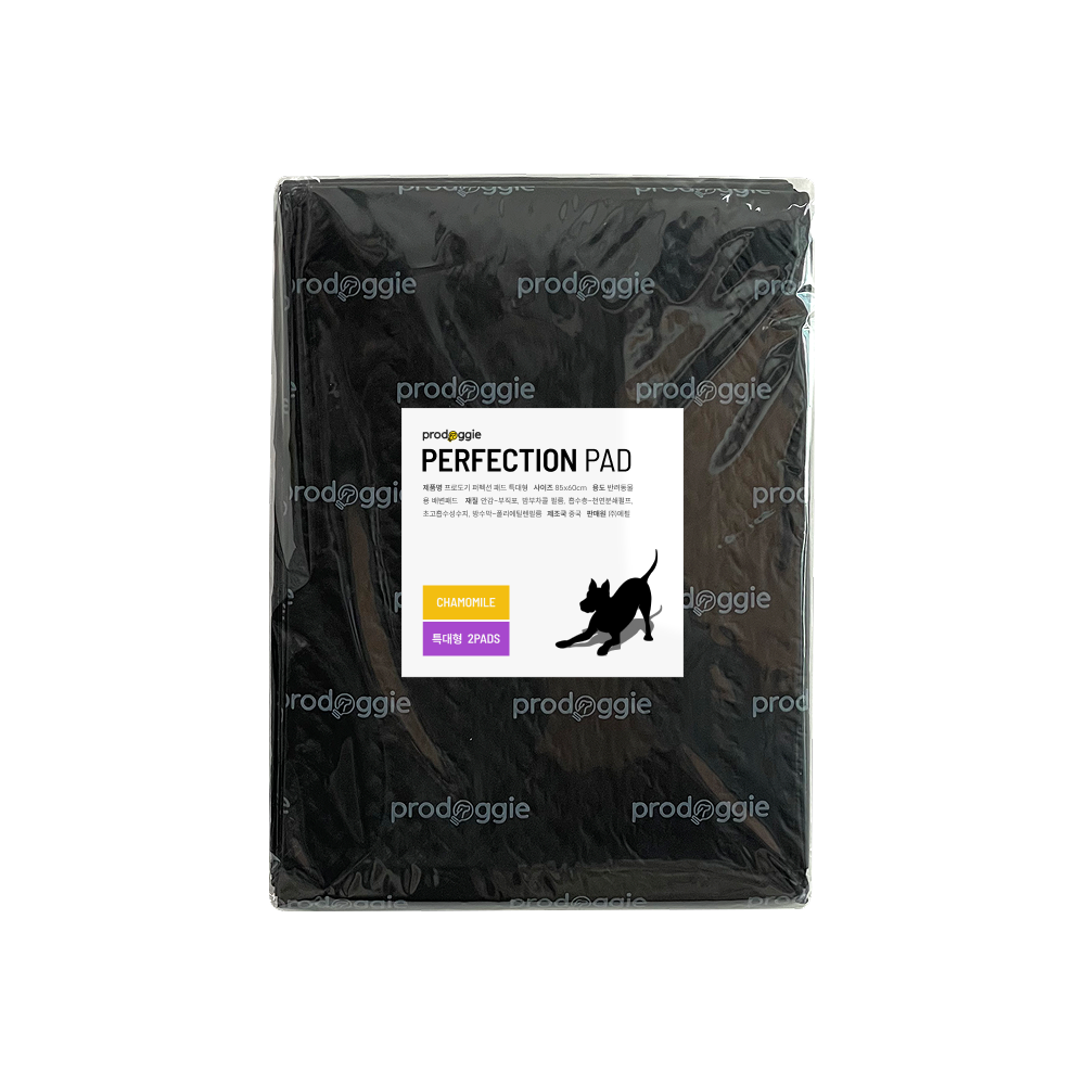 샘플 체험 프로도기 퍼펙션 패드 캐모마일향 강력탈취 두꺼운 배변패드 특대형, 2매입, 1개