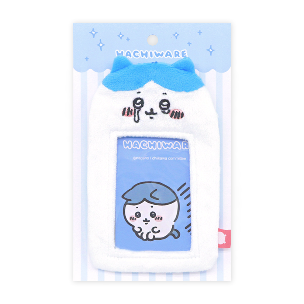 먼작귀 봉제 포토 플러피 카드 포카 홀더 치이카와 키링 사진 보관 캐릭터 굿즈 - 상세 이미지 2