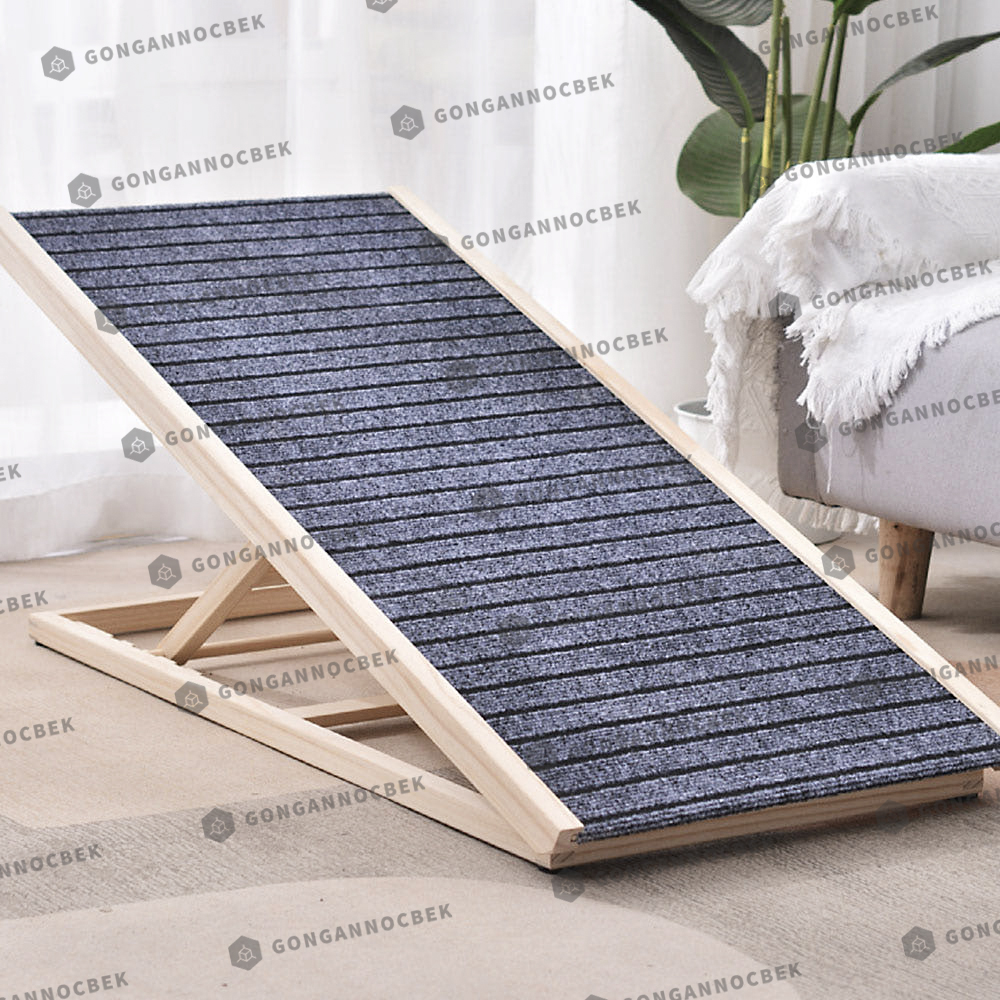 강아지 슬라이드 계단 침대 애견 고양이 펫 스텝 반려견 70X35