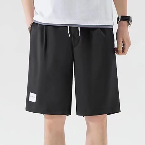 남성 3컬러 모던 허리밴딩 5부 여름 반바지 하프 팬츠 IS- PA 90 남자 남자5부 - 상품 이미지