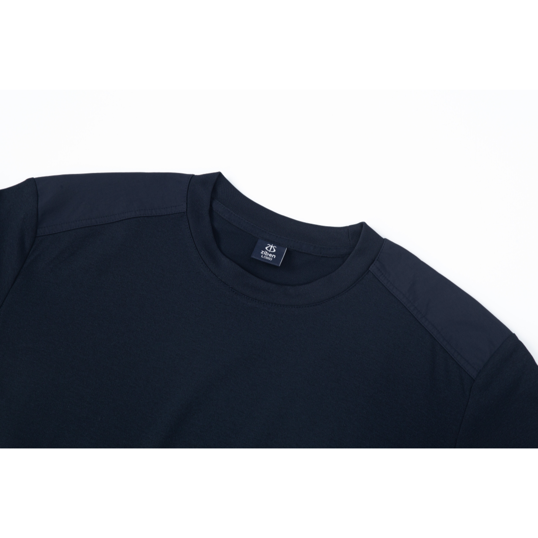 캐주얼 데일리 맨투맨 티셔츠 라운드티 춘추 근무복 회사 단체복 지벤 ZB-T2332 - 상세 이미지 4