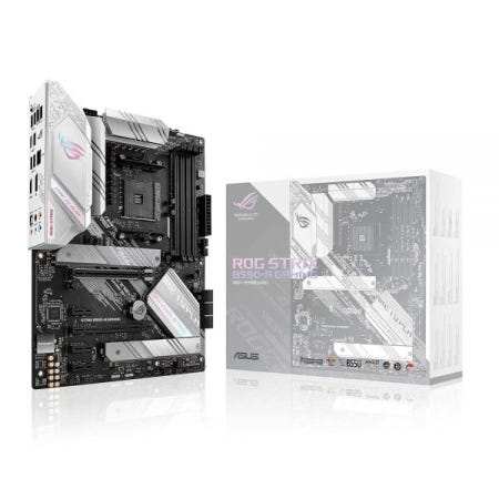 에이수스 [해외]ASUS 로그 스트릭스 B550-A 게이밍 AMD AM4 Zen 3 라이젠 5000 & 3세대 ATX 마더보드 PCIe 4.0 2.5Gb LAN BIOS 플래시백 듀얼 M.