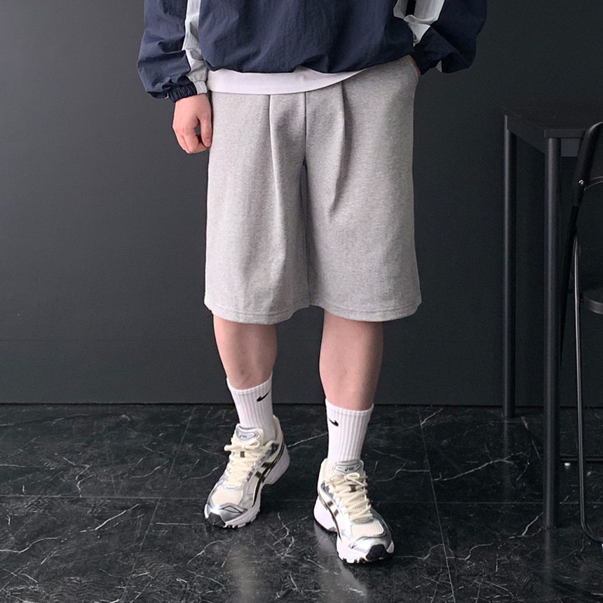 1+1 남자버뮤다팬츠 6부반바지 회색반바지 이미지 8