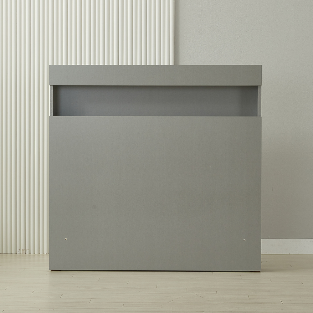 국산 LED 조명 침대 헤드 보드 선반 틈새 수납 벽보드 침대머리판