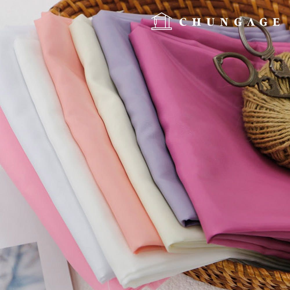 폴리 안감 원단 다후다 무지 천 로망스 27종