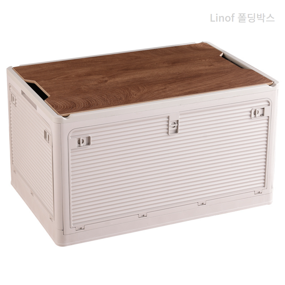 리오 5면 오픈형 캠핑박스 폴딩 접이식 수납박스 35L - 상세 이미지 4