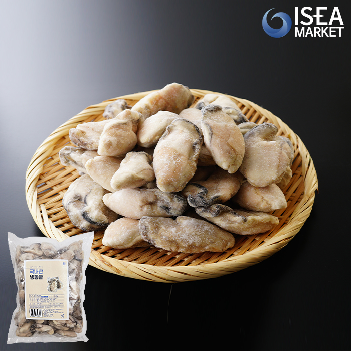 국내산 제철 급냉 냉동굴 깐굴 1kg - 상품 이미지