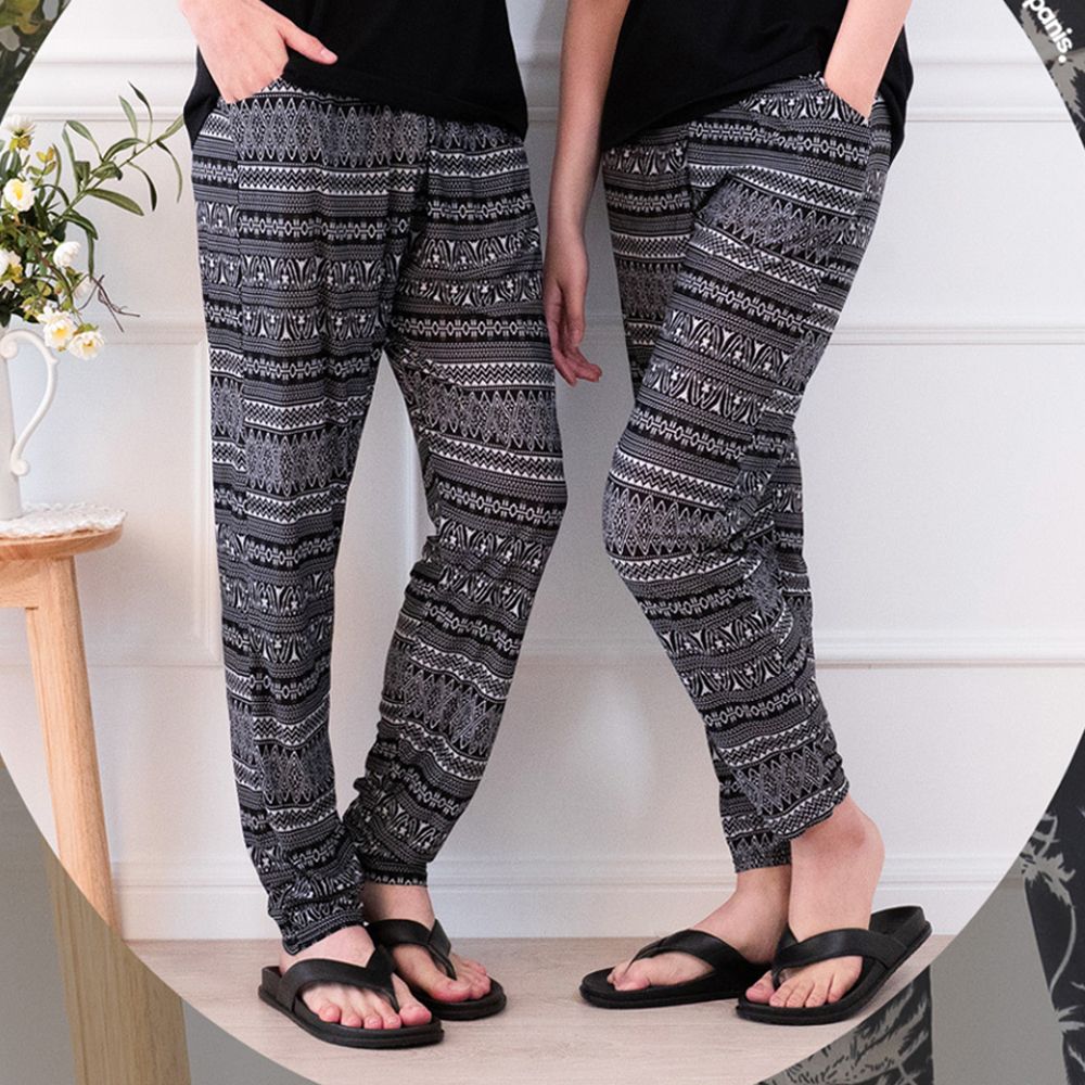 남자 여자 여름 쿨링 통품 냉장고 바지 팬츠 슬랙스 몸빼 일바지 냉감 시원한 - 상품 이미지