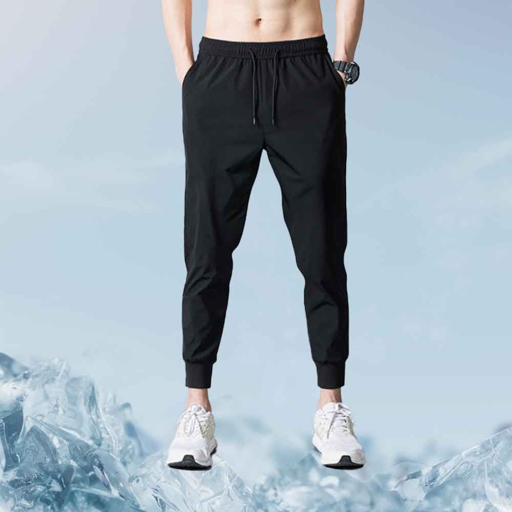 데일리 조거 팬츠 남자 여자 트레이닝 세미 조커 바지 남성 - 상품 이미지