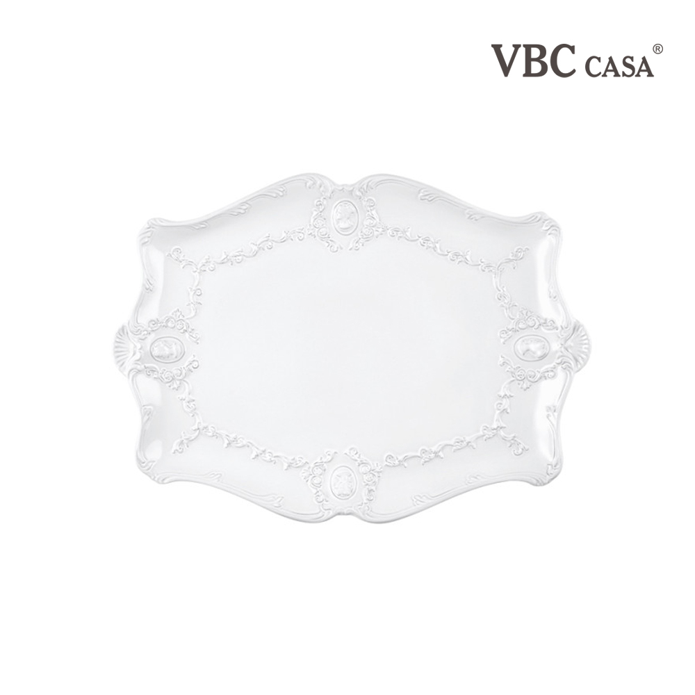 VBC까사 까메오 이태리 빈티지 수입 그릇 / 35cm, 사각접시(L) - 상세 이미지 3
