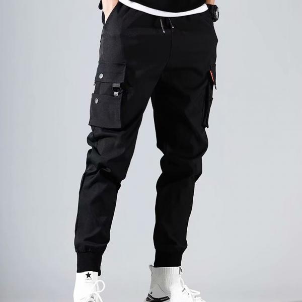 데일리 조거 팬츠 삼계절 조커 바지 허리 밴딩 남자 트레이닝복 - 상품 이미지