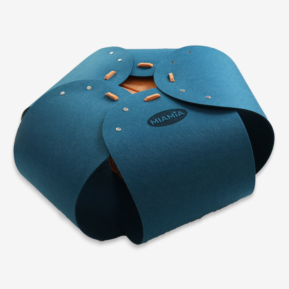 MIAMIA 플라워 고양이 숨숨 터널 집 캣 장난감 놀이터 미로