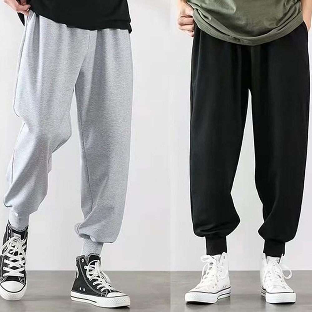 남성 겨울 기모 방한 바지 융털 조거 밴딩 팬츠 남자 기모밴딩 - 상품 이미지