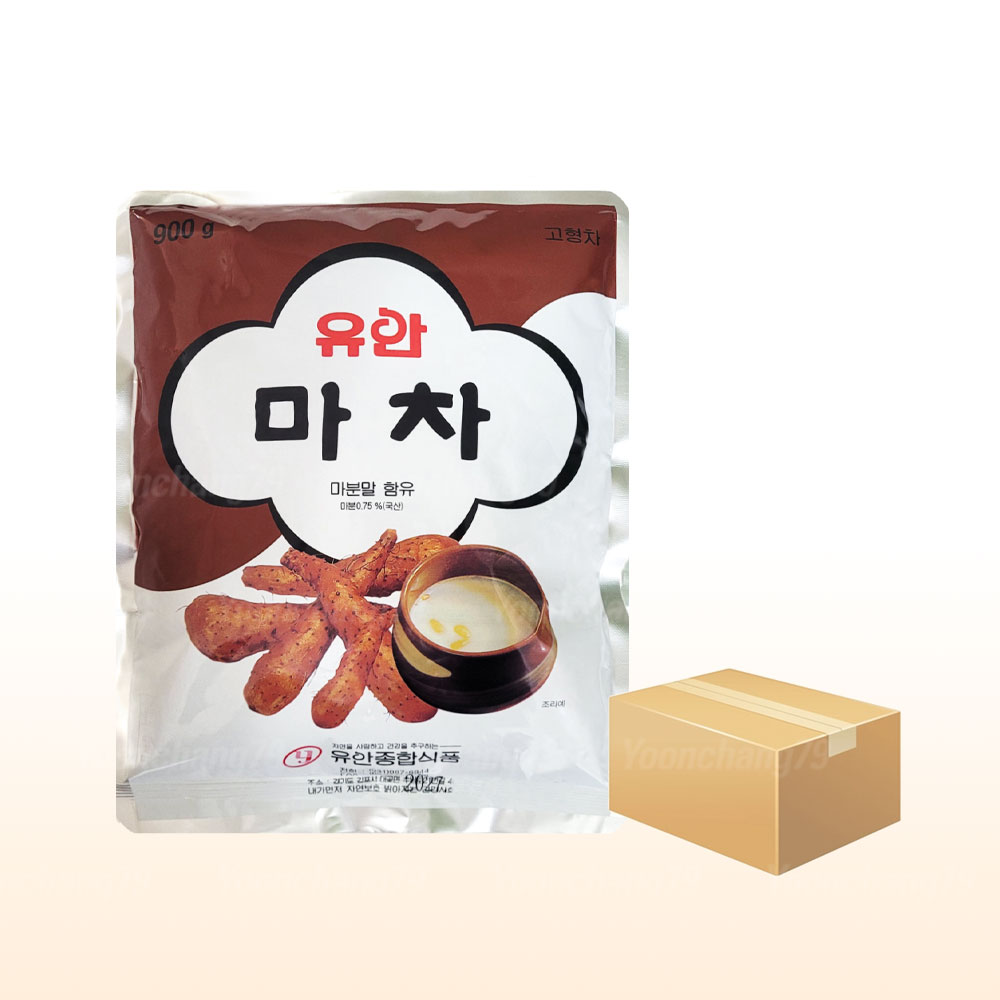 유안 마차 900g x 12개 자판기용 천마차 율무차 곡물 : 윤창79