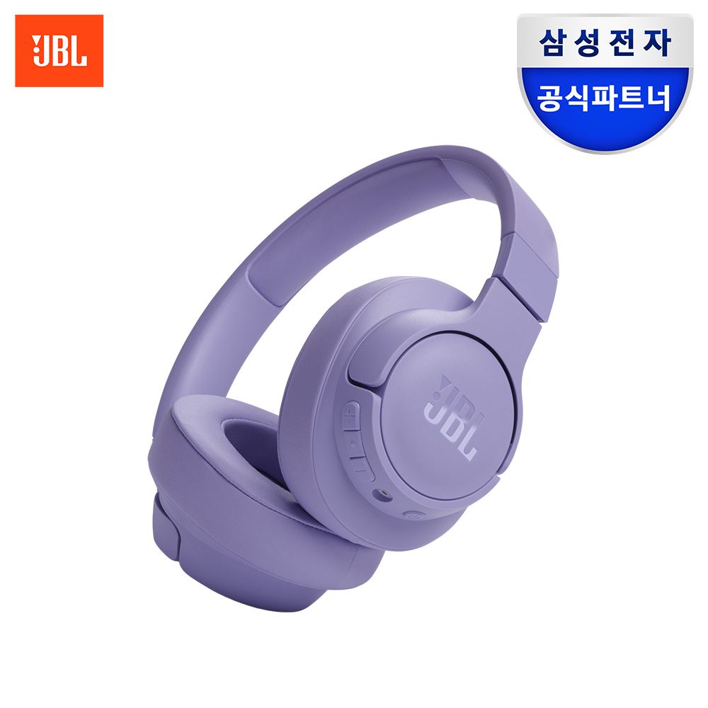삼성공식파트너 JBL T720BT 블루투스 헤드셋 무선헤드폰 퍼플