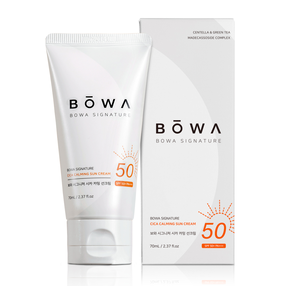 보와 시그니처 시카 카밍 선크림 백탁 밀림없는 혼합자차 선블록 SPF50+ PA+++ 70ml 이미지 6