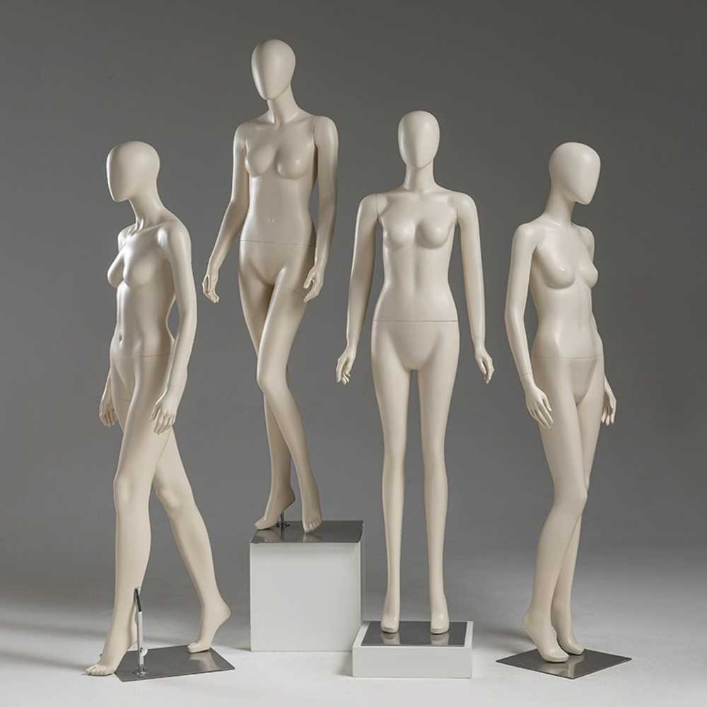 여성마네킹 의류 매장 상반신 피팅 바디 옷가게 진열 1. 베이지(자세 사진참조) - 상품 이미지