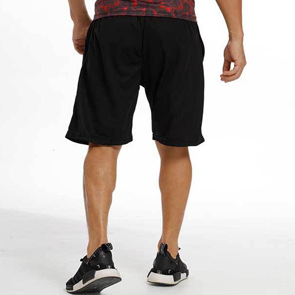 블랙 컬러 러닝 헬스 운동복 밴딩 반바지 IS- SG 02N 남성 트레이닝 스포츠 팬츠