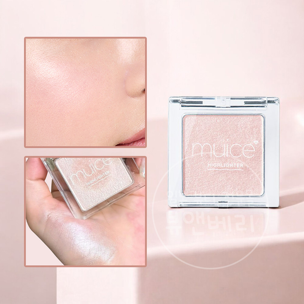 muice 뮤아이스 우루미 하이라이터 피부 광채 일본 화장품 02 사쿠라 스노우, 3.9g - 메인 이미지