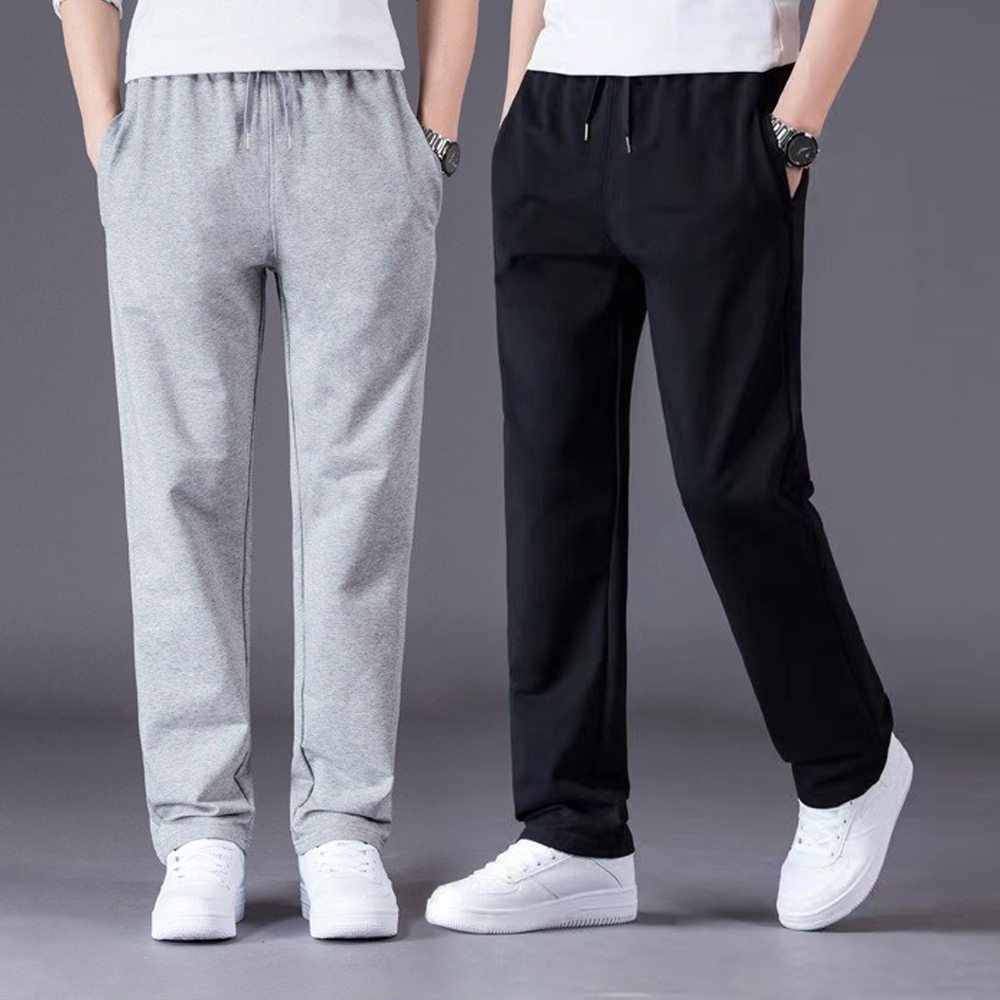 플로우 남성 기모 일자 트레이닝팬츠 CL 142 츄리닝 바지 트레이닝복 남자 겨울 코디 - 상품 이미지