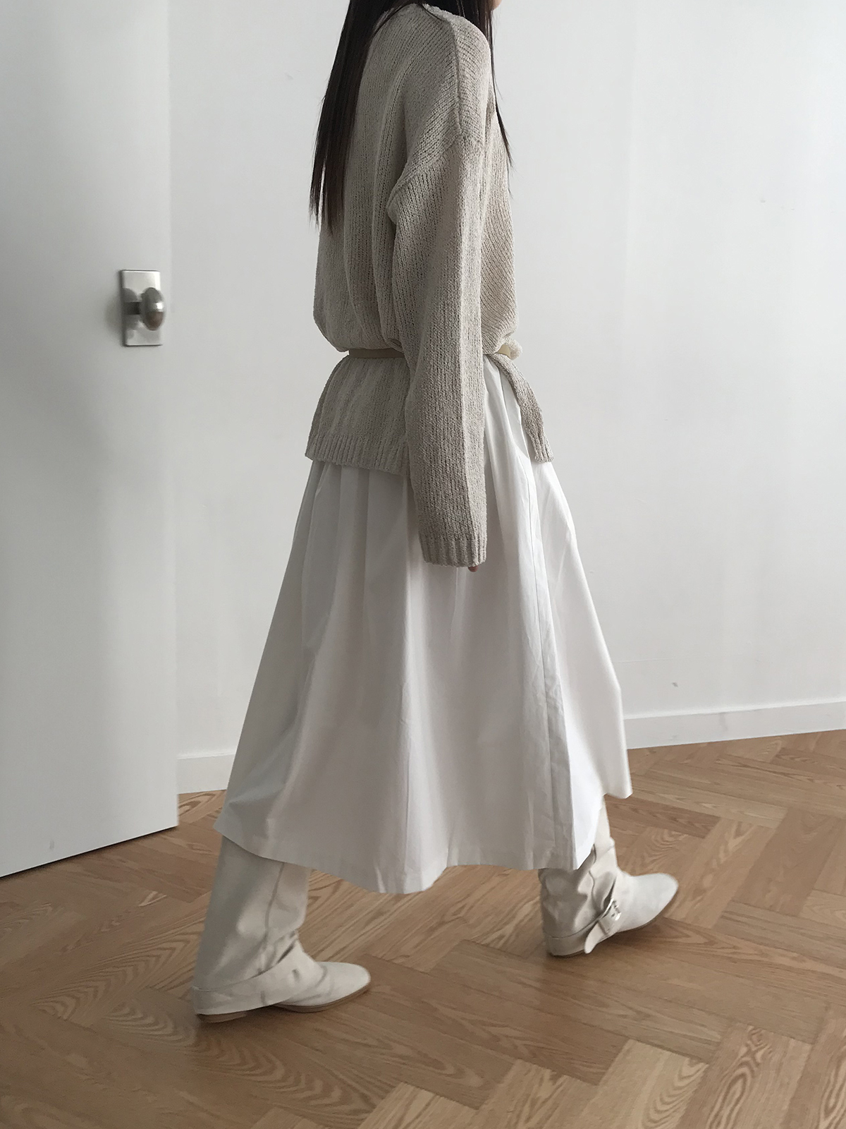 [미엔느] noi skirt / 노이 스커트 (2col) 상세 이미지 14