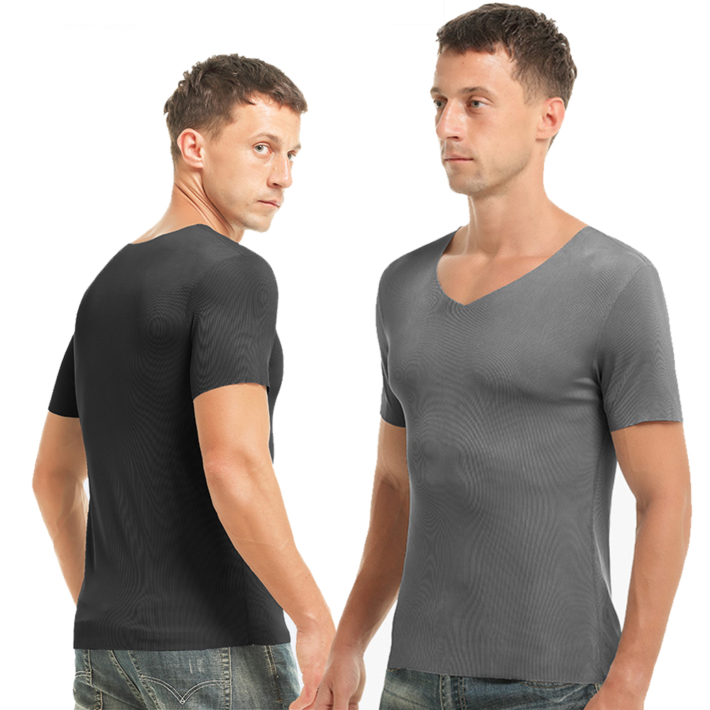 남자 모달 심리스 반팔 런닝 티셔츠 기능성 반팔티 머슬핏 이너웨어