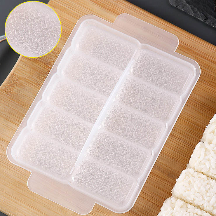 한입 미니 초밥틀 스시틀 주먹밥틀 10구 스시만들기 도시락 김밥틀 모양 쉽게만드는 이미지 7