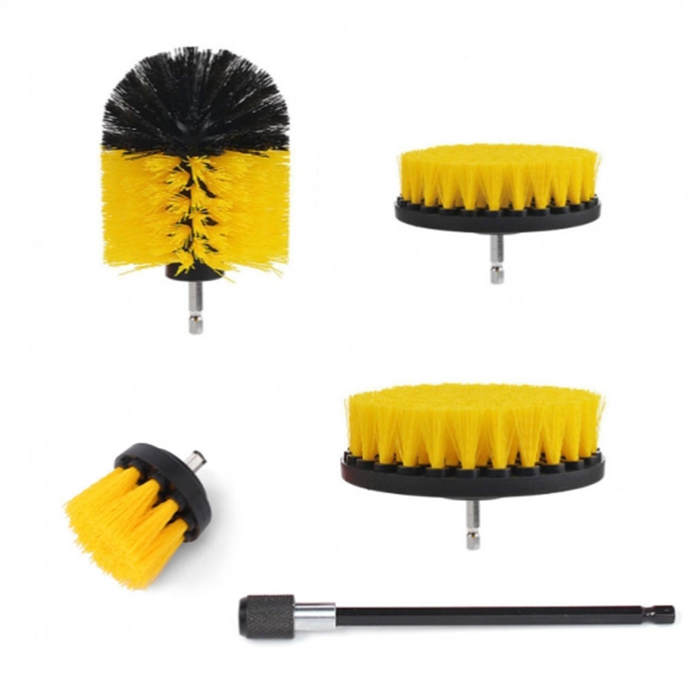 전동드릴 청소솔 드릴 브러쉬 화장실 타일 벽 바닥 4종세트