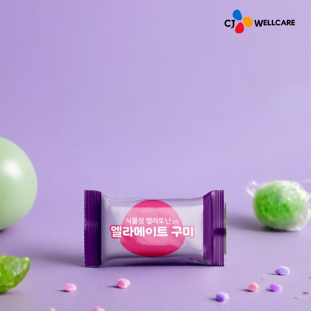 CJ 닥터뉴트리 식물성 멜라토닌 함유 멜라메이트 구미젤리 선물세트 [20+20구미/쇼핑백포함] - 상세 이미지 2