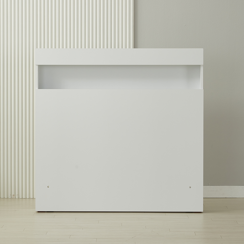 국산 LED 조명 침대 헤드 보드 선반 틈새 수납 벽보드 침대머리판