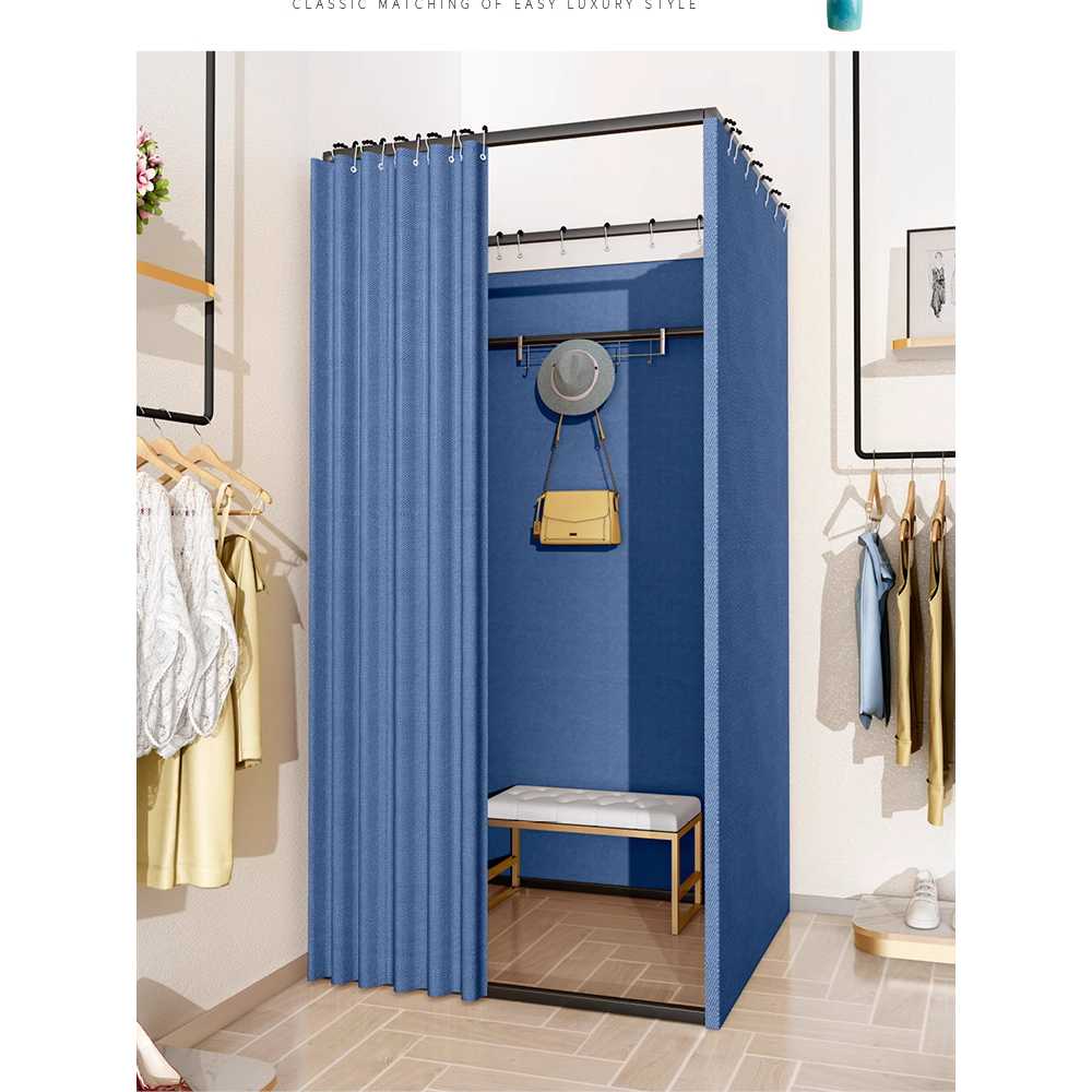 간이 탈의실 병원칸막이 피팅룸 아울렛 가림막 부스 80x80cm - 상세 이미지 3