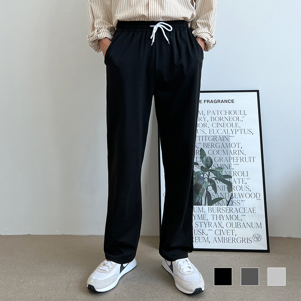 키르하 남자 밴딩 트레이닝 팬츠 SD- 220859 트레이닝복 남성 의류 캐주얼 츄리닝 - 상품 이미지