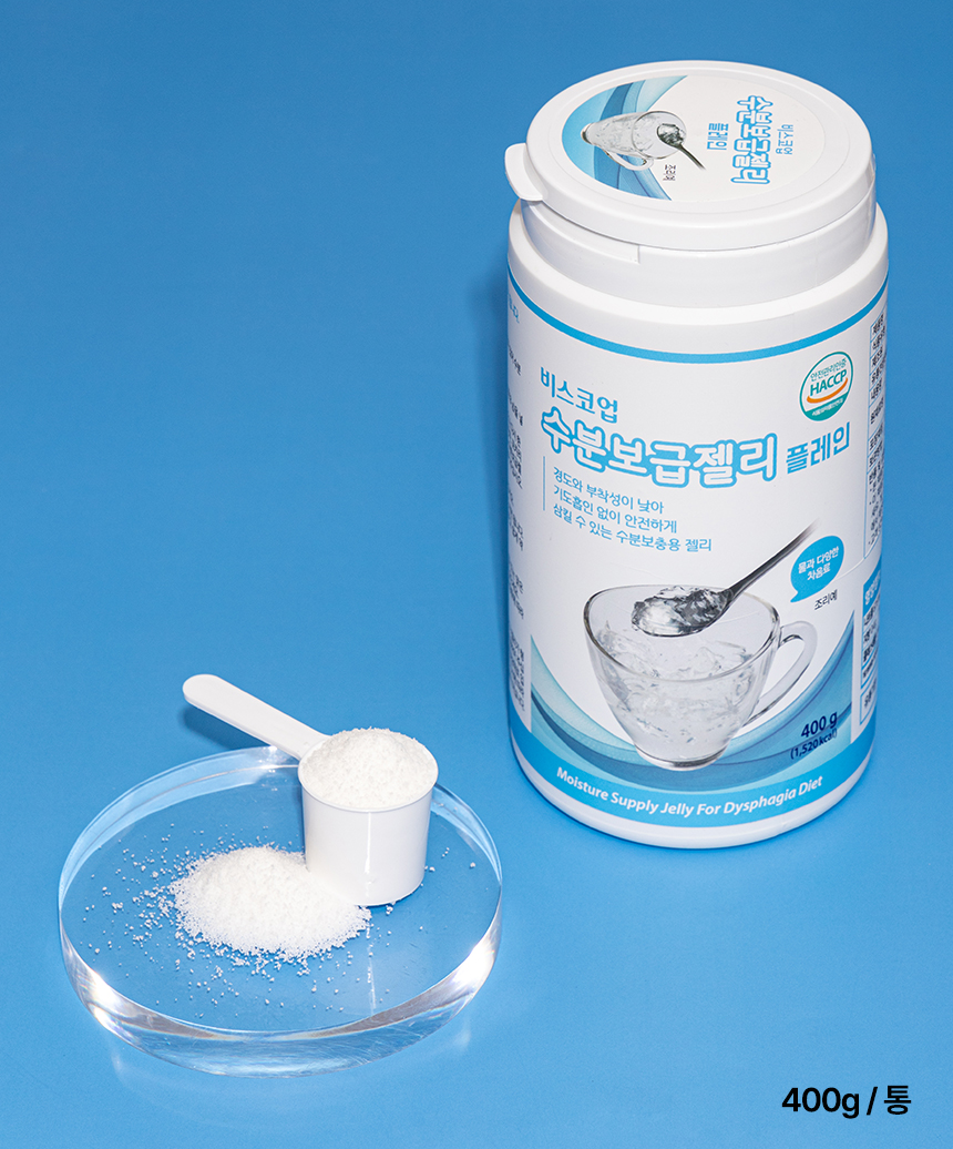 [본사] 비스코업 연하곤란 수분보급젤리 플레인 400g, 1개 - 상세 이미지 2